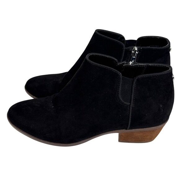 Circus by Sam Edelman Black Suede Ankle Booties Women’s 6.5 - Picture 6 of 13